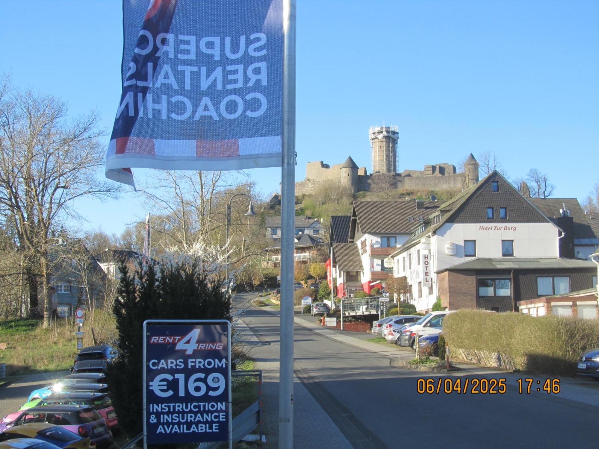 Hotel Zur Burg Nuerburg Exterior photo